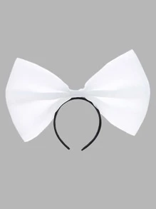 全新超大 3D 蝴蝶结面料头带，可爱甜美照片头饰，修饰小脸浴室发饰，发带，发箍头带 - 彩色 - 查看 7