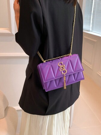 鏈條斜挎包時尚多用途