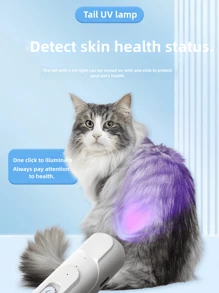 宠物电动剃毛器，USB 充电式，适用于猫狗毛发修剪、爪子美容、宠物美容工具 - 彩色 - 查看 4