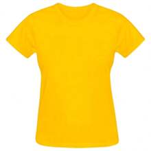 Babylook Academia T-Shirt For Women Smile Training Blouse - 黃色 - 查看 2