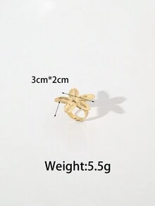 Vintage Set mit mehrlagigen Edelstahl-Ringen mit Retro-Frische-Wasserperlenhohlschmetterling- und Blumenmotiven, geeignet für den täglichen Gebrauch von Frauen, Halloween, Valentinstag, Thanksgiving, Partys, Reisen, Feiertagsgeschenke, Freundschaftsschmuck - Verschiedenfarbig - Übersicht 7