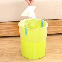 5pcs Garbage Bag Clamps, Non-Slip Bag Sealer Clips - Blue - View 4