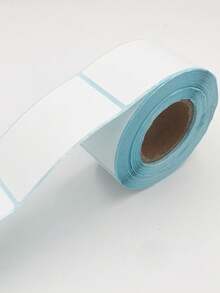 3-Ply 40mm*70mm*400Sheets Small Batch Thermal Transfer Sticker Printing Logo Takeout Sealing Sticker Numeric Code Label - White - View 3