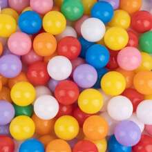 30 piezas de bolas de plástico resistentes a la presión de 2.17 pulgadas/5.5 cm de colores para piscina de bolas de niños pequeños, parque infantil, tienda de campaña, decoración de fiestas de cumpleaños - suaves y seguras, perfectas para fiestas, parques infantiles y piscinas