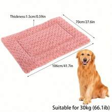 Reversible Washable Dog Crate Bed - Soft Pet Kennel Bed For Large, Medium, And Small Dogs - Dual-Use Dog Mattress With Comfortable Padding - Multicolor - View 21