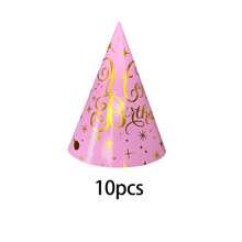 6/10pcs Party Photo Prop Caps, Birthday Party Hats, Party Supplies, Party Decoration, Fun Party, Happy Birthday