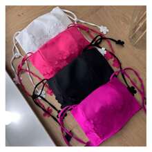 Cropped Alfaitaria Cut Out Flowers Summer 2025 - Rosa Fucsia - Ver 2