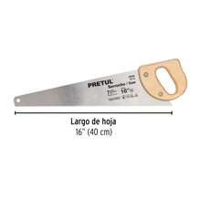 Serrucho 16" Pretul 22930 - Plateado - Ver 3