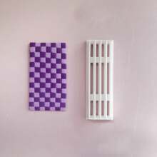 1 件/3 件棋盘格图案聚合物粘土切割工具，适用于珠宝制作 - 白色 - 查看 17