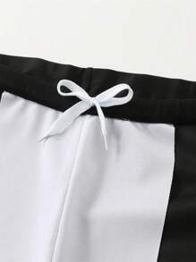 Pantalones cortos de natación deportivos talla grande recientes para hombres, con entrepierna de 5 pulgadas, alta elasticidad y calidad