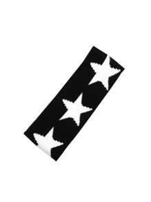 1 件/2 件男女通用针织刺绣月亮和星星图案时尚运动头带，吸汗头巾，街头潮流发饰头巾头带吸汗带，发带 - 彩色 - 查看 11