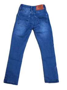 Young Girls Jeans - 中等水洗藍 - 查看 3
