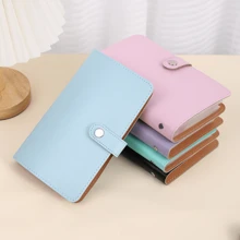 1 件便携式储蓄挑战计划器 - 节省 5,000 美元，PU 材料，可重复使用的每日预算计划表，重返校园 - A6 - 查看 7