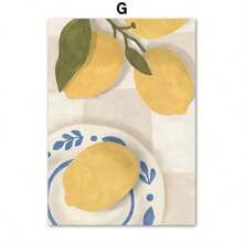 1PC Woman Refreshing Citrus Sardines Olive Branches Quote Wall Art Canvas Painting Posters And Prints Pictures For Living Room Decor Frameless Gifts Birthday Graduation