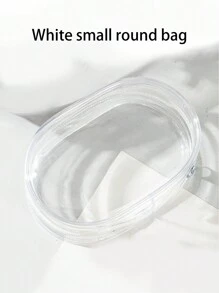 AIRUIKA Transparent Cable Organizer Pouch, Mini Portable Earphone Wire Holder, Charger Cable Storage
