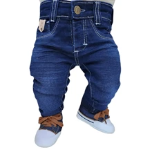 Baby Boys Denim - 深色水洗藍 - 查看 2