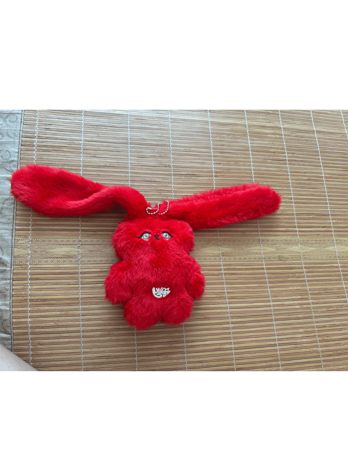 DIDLE SOLO 红兔钥匙扣娃娃、包包挂件、迷你小雕像、兔子毛绒玩具（实际商品显示在最后一张图片中） - 紅色 - 查看 1