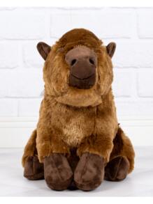 Realistic Plush Capybara 25cm - Rỉ Nâu - Xem 4