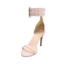 Women's Sandal Thick Strap Ankle Buckle Party Comfort Open Heel 9.5cm Thin Round Toe - Màu hồng gỉ - Xem 2