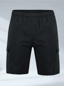 BEROY Men's Mountain Bike Shorts 3D Padded Loose-Fit Riding Biking Cycling MTB Shorts Baggy Lightweight Bicycle Biker 2 In 1 Shorts Zipper Pockets - Black - View 4