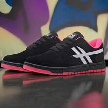 Nyc Shoes Casual Sneakers New Release Skater Style - PTO/PINK - Xem 3