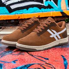 Nyc Shoes Casual Sneakers New Release Skater Style - 咖啡棕 - 查看 2