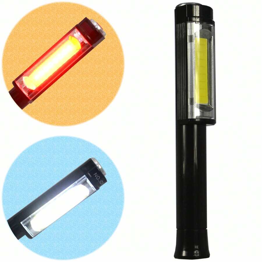 LED Signaling Stick Flashlight With Magnet CBRN06946 - màu đen - Xem 1