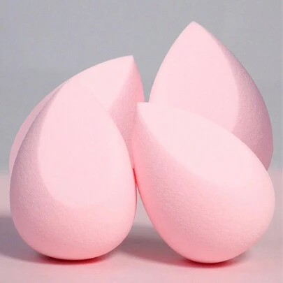 4pcs/6pcs/10pcs/16pcs/20pcs/24pcs/30pcs Professional Makeup Sponge Set, Suitable For Cream And Powder Products. Double-Sided Material Design (Smooth And Velvet). 3-In-1 Function (Concealer/Loose Powder/Foundation)
