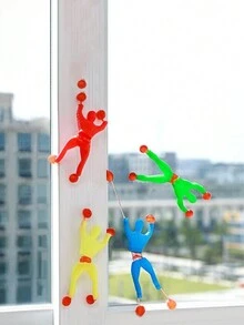 5 Fun Slimy Rolls For Men Slimy Elastic Wall Crawlers For Men Parties Love Tricky Novelty Toys, Party Gifts - Multicolor - View 4