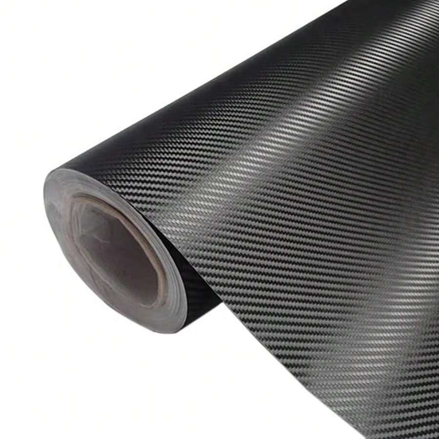 50cmx200cm 3D Carbon Fiber Vinyl Car Wrap Sheet Roll Film Car Stickers And Decal Motorcycle Auto Styling Accessories Automobiles - one-size - View 1