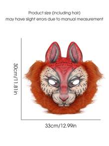 Máscaras de Halloween, máscaras de terror, máscaras de animales, material de EVA que se ajusta cómodamente al rostro, máscaras de carnaval, máscaras de rol, máscaras de mascarada, máscaras de utilería para actuaciones de cine y televisión, bromas, accesorios para eventos y fiestas