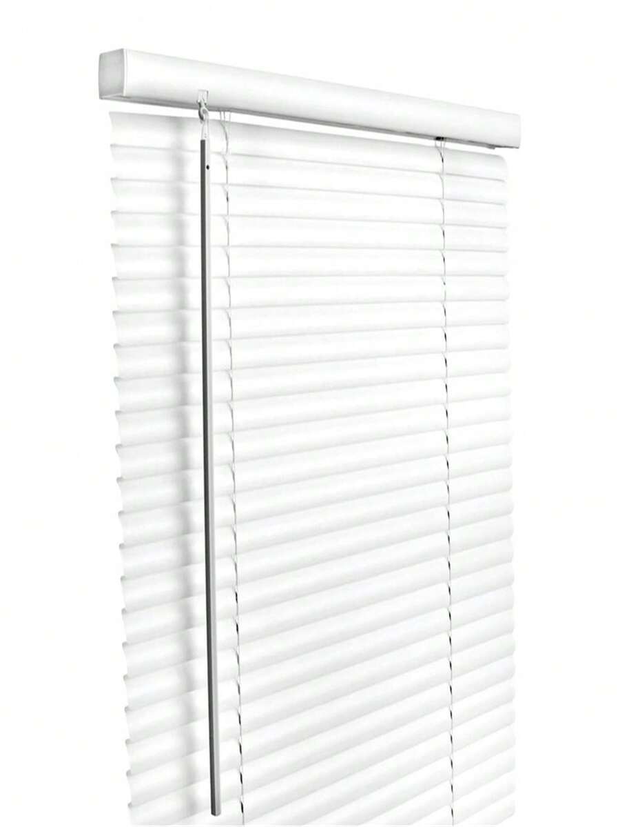 Vinyl 1 In. Mini-Blinds, 35 X 64 In. White Cordless - trắng - Xem 1