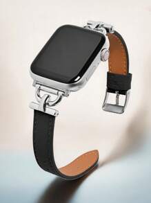 1 pièce Bracelet de montre pour femme, compatible avec les bracelets de montre Apple Watch Ultra/SE/8/7/6/5/4/3/2/1, design de taille fine, tailles 38/40/41/42/44/45/49 mm