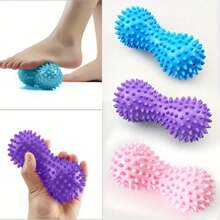 Foot Massage Roller Peanut Double Lacrosse Spiky Ball Myofascial Balls For  Mobility Back Foot Arch Pain Relief