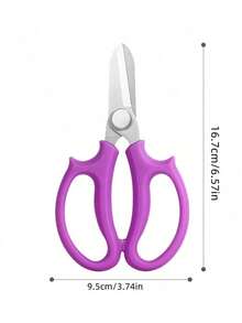 1 不锈钢园艺剪刀花剪花卉修剪修枝剪刀花园盆栽剪枝剪刀工具 - 彩色 - 查看 2