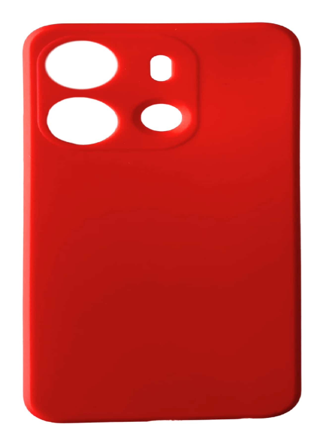 Compatible Case Cover Infinix Smart 7 - Protective Case - Red - View 1