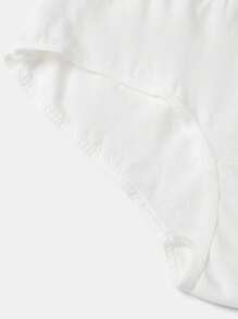 Balabala Young Girl' Disposable Underwear, Five-Piece Pack, Boys' And Girls' Briefs For Medium To Large Young Girl, Easy And Wash-Free - White - View 4