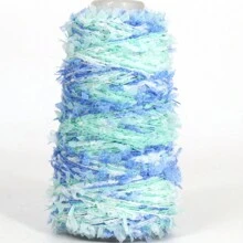 330米/卷 彩虹蝴蝶纸线，手工混纺伴生线，粗线，装饰性 - 彩色 - 查看 34