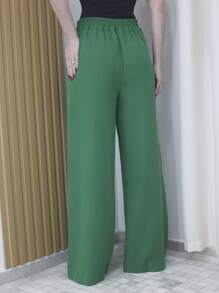 Women Pants - màu xanh lá - Xem 2