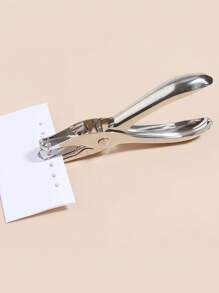 6 Peças Alicate Perfurador Pesado com Furo Único, Diâmetro de 6mm - Perfurador Manual de Papel para 1-8 Páginas, Cabo Ergonômico, Sem Bateria Necessária, Papel para Encadernação Solta Artesanal, Perfurador de Furo Único para Artesanato, Etiquetas, Ingressos, Perfurador de Furo Redondo Único de Metal para Papel e Páginas Soltas, Ferramentas de Papelaria, Escola, Casa e Escritório, Volta às Aulas, Material Escolar