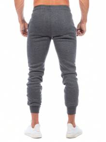 OPP´S JEANS Men's Sports Jogger Pants With Adjustment Drawstring - 深灰色 - 查看 2