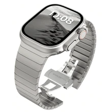 Stainless Steel Watch Strap Compatible With Apple Watch Series 9, 8, 7, 6, 5, 4, 3, 2, 1, SE Ultra - Men's Metal Bow Buckle Strap, Fits 49mm-38mm Wrist Sizes - Perfect For Family, Friends, Holiday, Birthday, Or Surprise Gifts