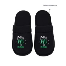 Cotton Day Personalized Father's Day Slippers - 黑色MLHP - 查看 3