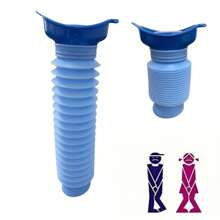 1pc Collapsible Portable Travel Urinal For Men, WomenReusable Urinal For Camping And Long Trips,Travel Essentials - Multicolor - View 6