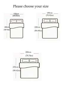 1 件亲肤透气羽绒被套，吸湿排汗柔软质地，耐用可水洗不褪色抗菌加厚保暖被套，适用于卧室、客房、宿舍、儿童房，四季皆宜 - 曼妙花語 - 查看 3