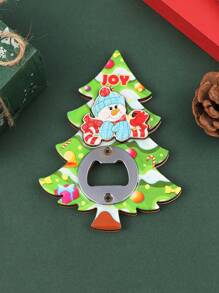 1 cái Nhựa Cây Giáng Sinh Dụng Cụ Mở Nắp Chai Trang Trí Từ Tính - Nhiều màu - Xem 4