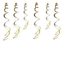 6 cái Rắn Đảng Treo Trang Trí Xoáy - Nhiều màu - Xem 8