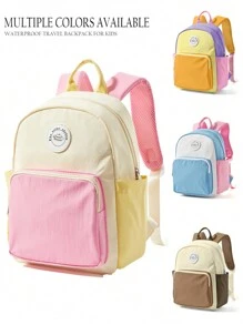 Mochila para niños y niñas de 2 a 8 años, 10L, mochila para preescolar y jardín de infantes, mochilas lindas para niñas, mochilas para niños, bolsas escolares ligeras, mochila para preescolar, bolsa para guardería y escuela para niños pequeños, mochila impermeable para primaria, múltiples colores disponibles