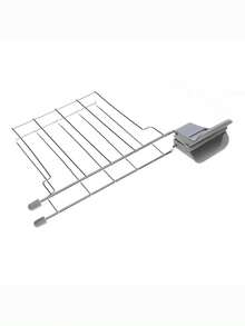 1pc Space-Saving Sandwich Toaster Rack – Modern, Durable, Fits All Toasters For An Organized, Mess-Free Kitchen - Multicolor - View 12