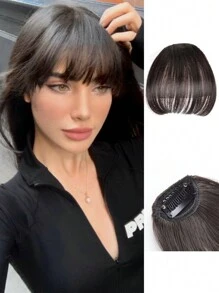 1pc Synthetic Air Bangs Wigs Heat Resistant Hairpieces Hair Women Girl Natural Short Fake Bangs Black Hair Brown Bangs Hair Clips In Hair Extensions Air Bangs Clip In Hair Extensions Curtain Bangs Blonde Thick Bangs Clip On Bangs For Women Clip On French Bangs Curved Bangs Daily Wear Carnival New Year Available